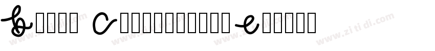 Block Calligraphy Ex字体转换